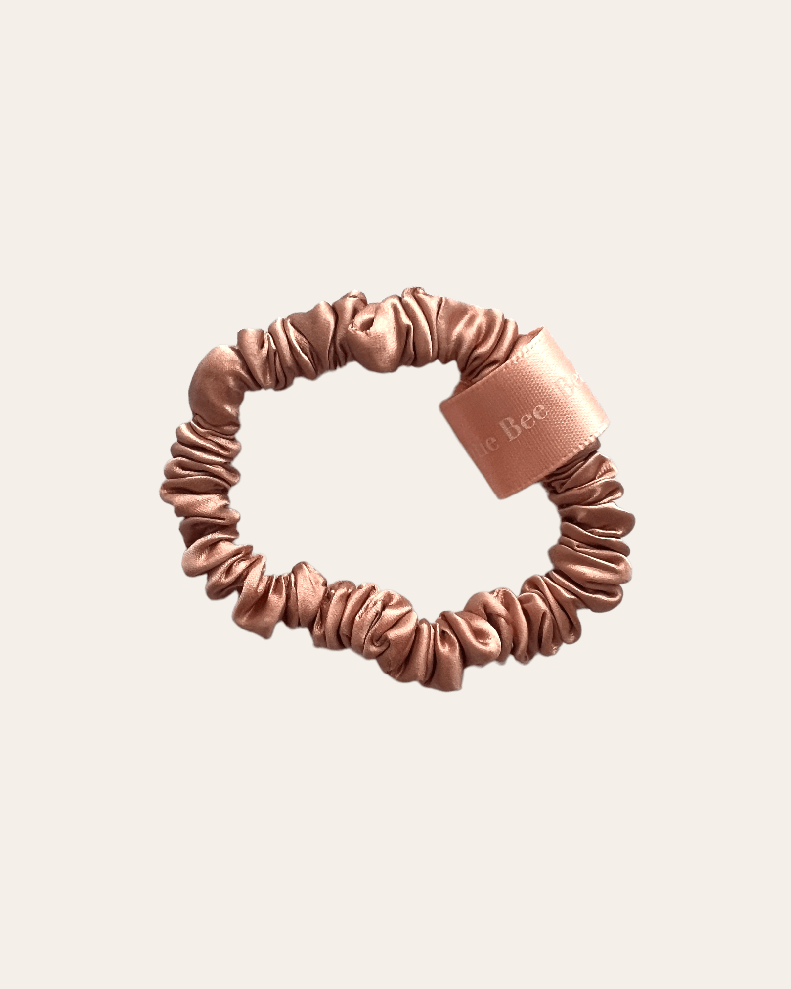 Silk scrunchie classic - Rose gold