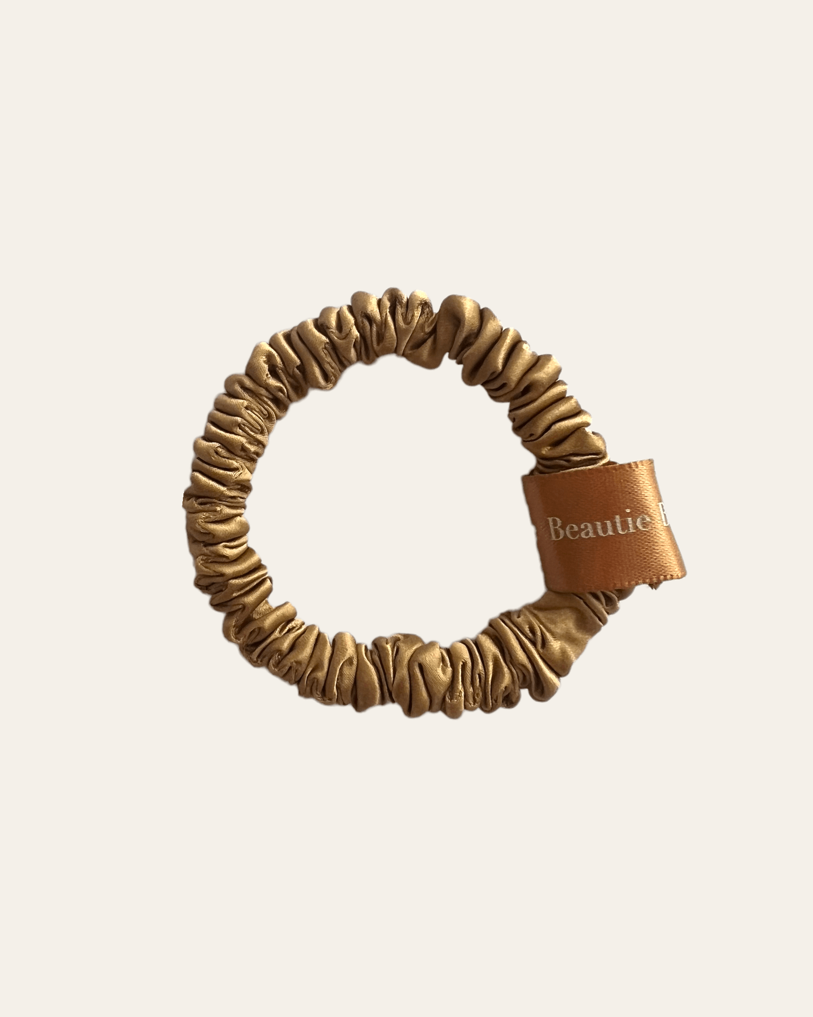 Classic Silk Scrunchie - Luxury Gold