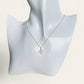 Necklace - Little Heart with moissanite