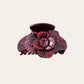 Flower Bomb clip - Burgundy