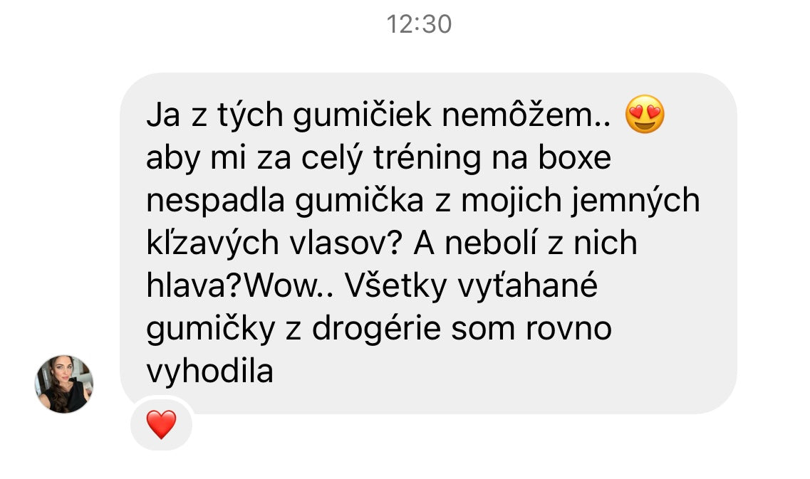 Hodvábna gumička medium - Béžová