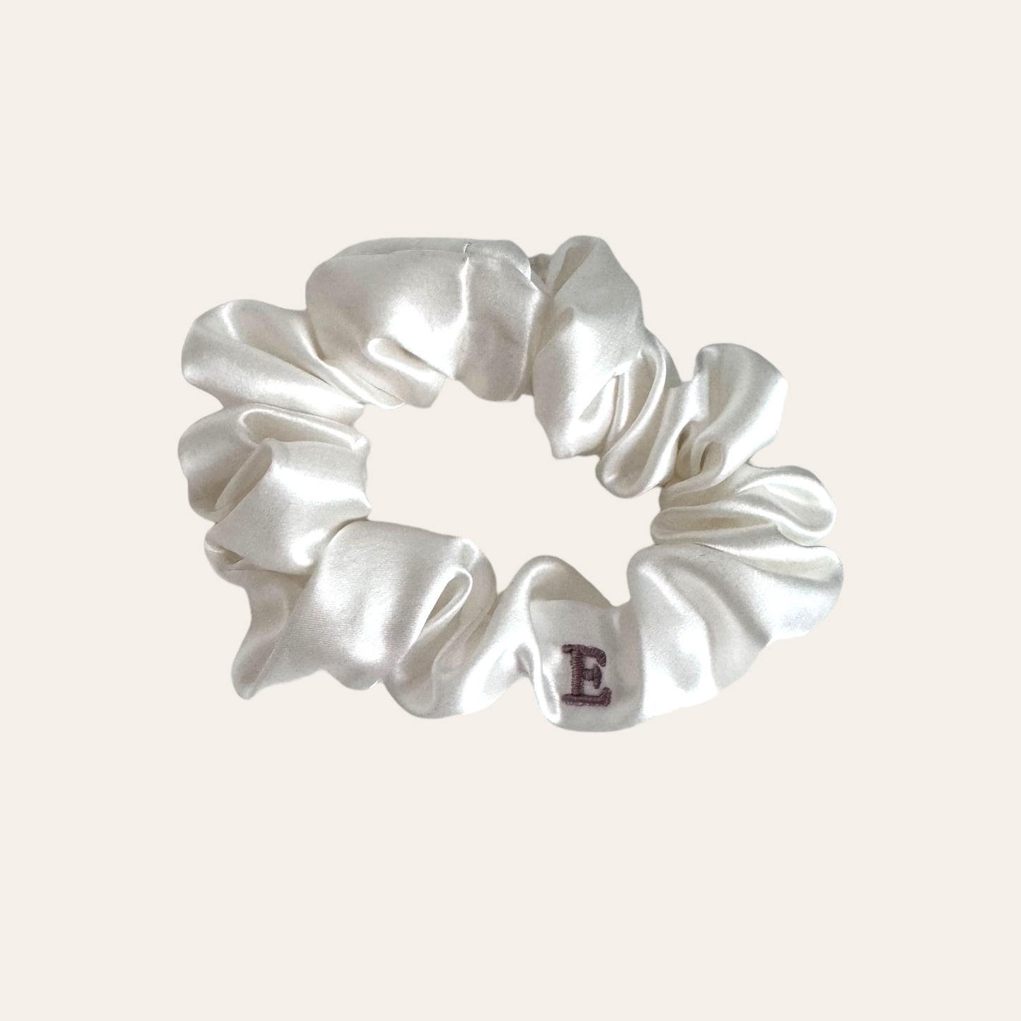Silk Scrunchie - E -