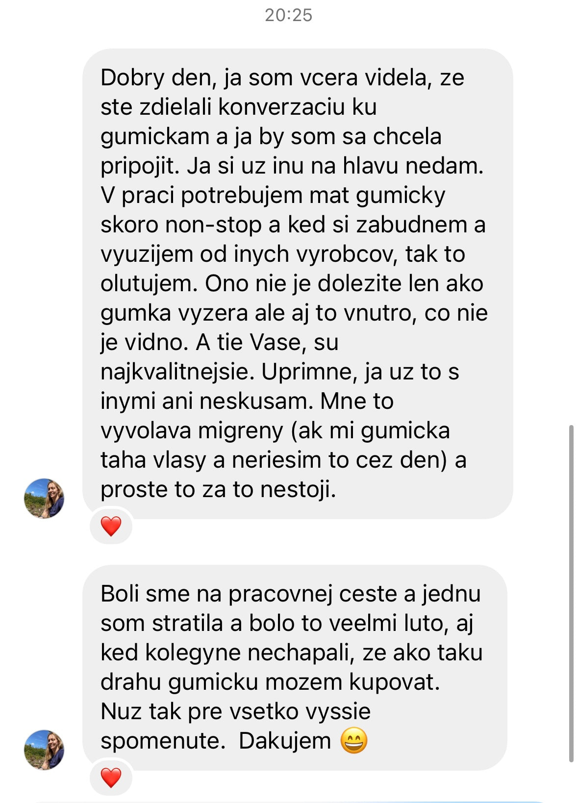 Hodvábna gumička Medium - Tmavo hnedá