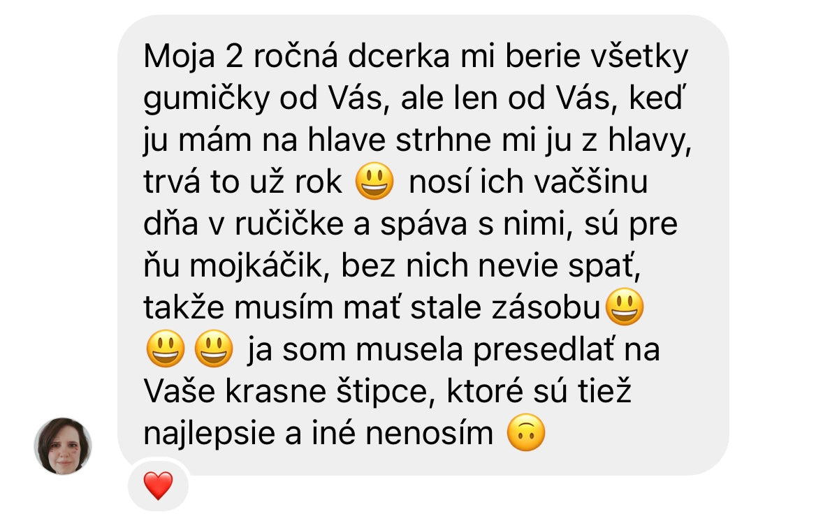 Hodvábna gumička Medium - Tmavo hnedá