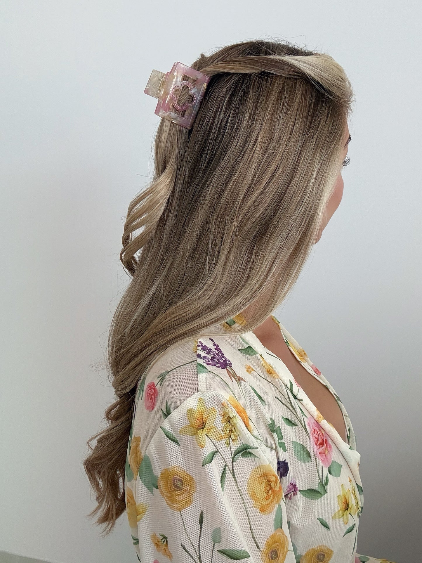 BEE clip Clover - light pink