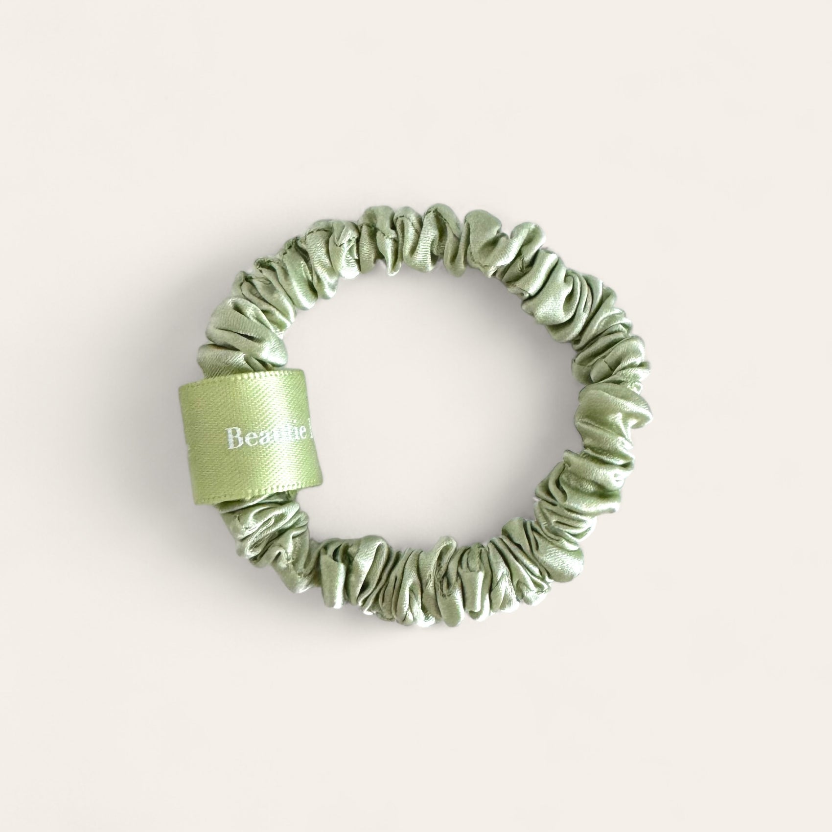 Classic Silk Scrunchie - Matcha