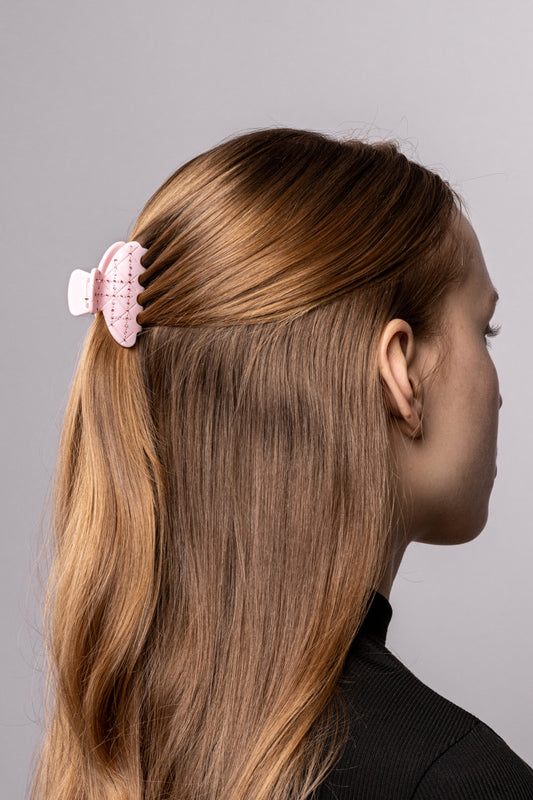 Posh Mini Hair Clip - Ballerina Pink