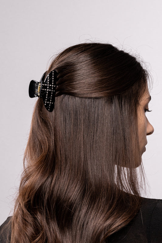 Hair Clip Posh - Black