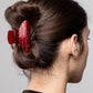Posh Hair Clip - Burgundy