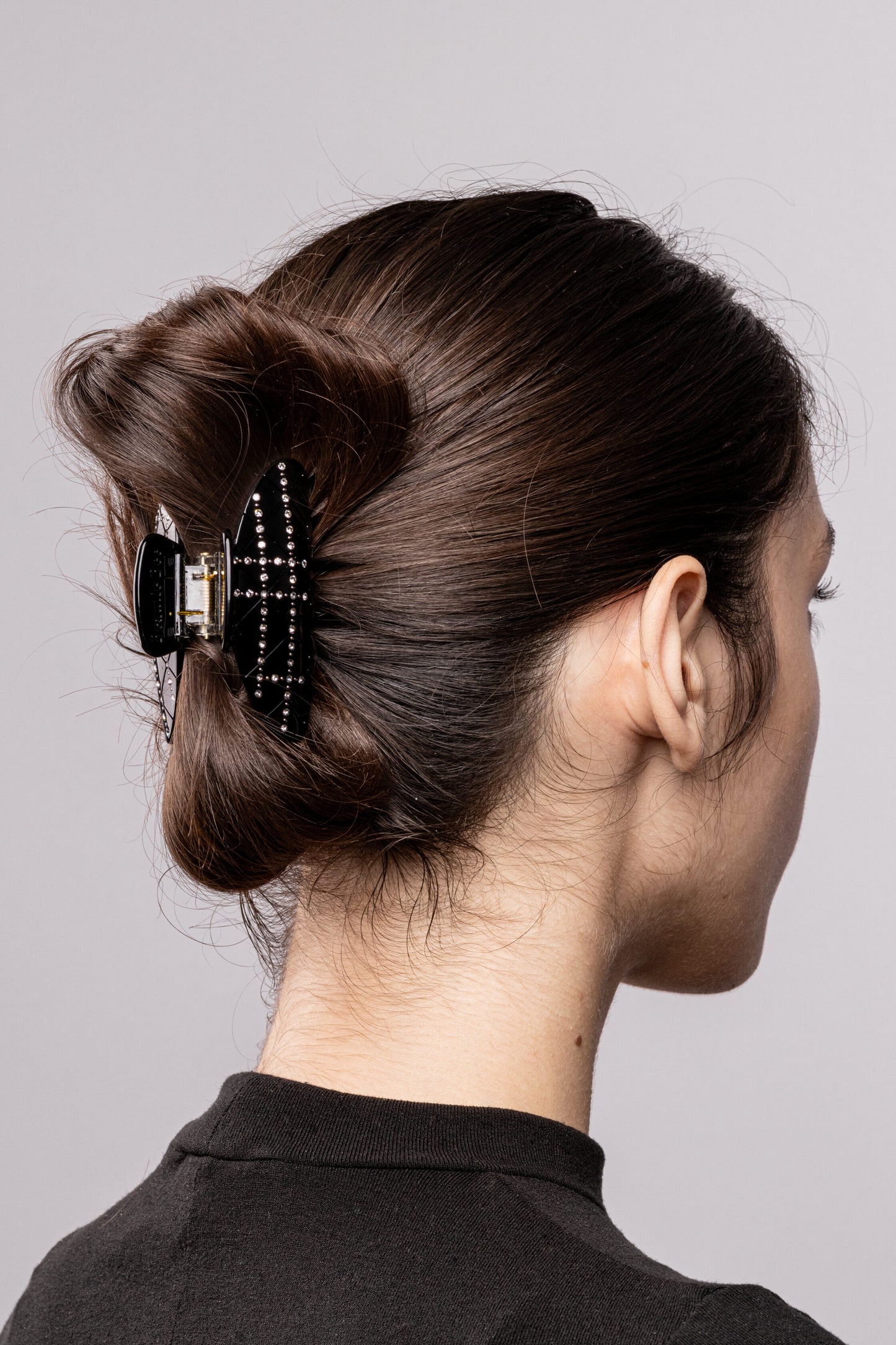 Hair Clip Posh - Black