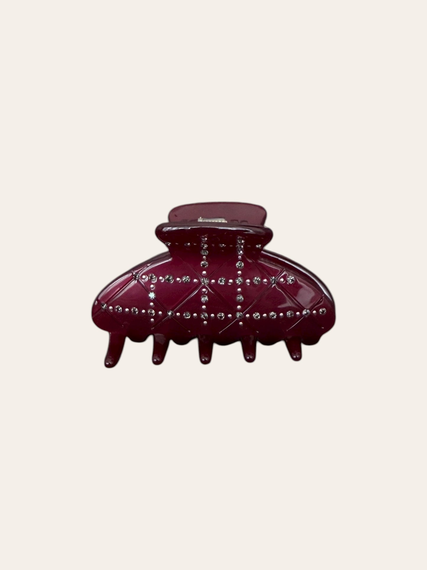 Hair Clip Posh Mini - Burgundy