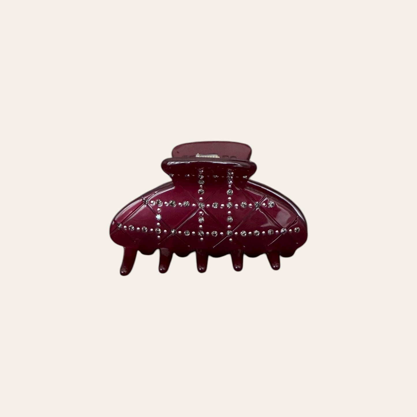 Hair Clip Posh Mini - Burgundy