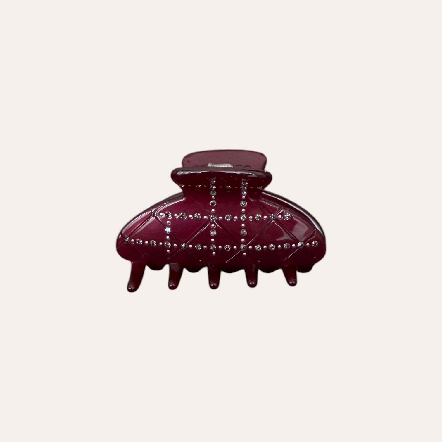 Hair Clip Posh Mini - Burgundy
