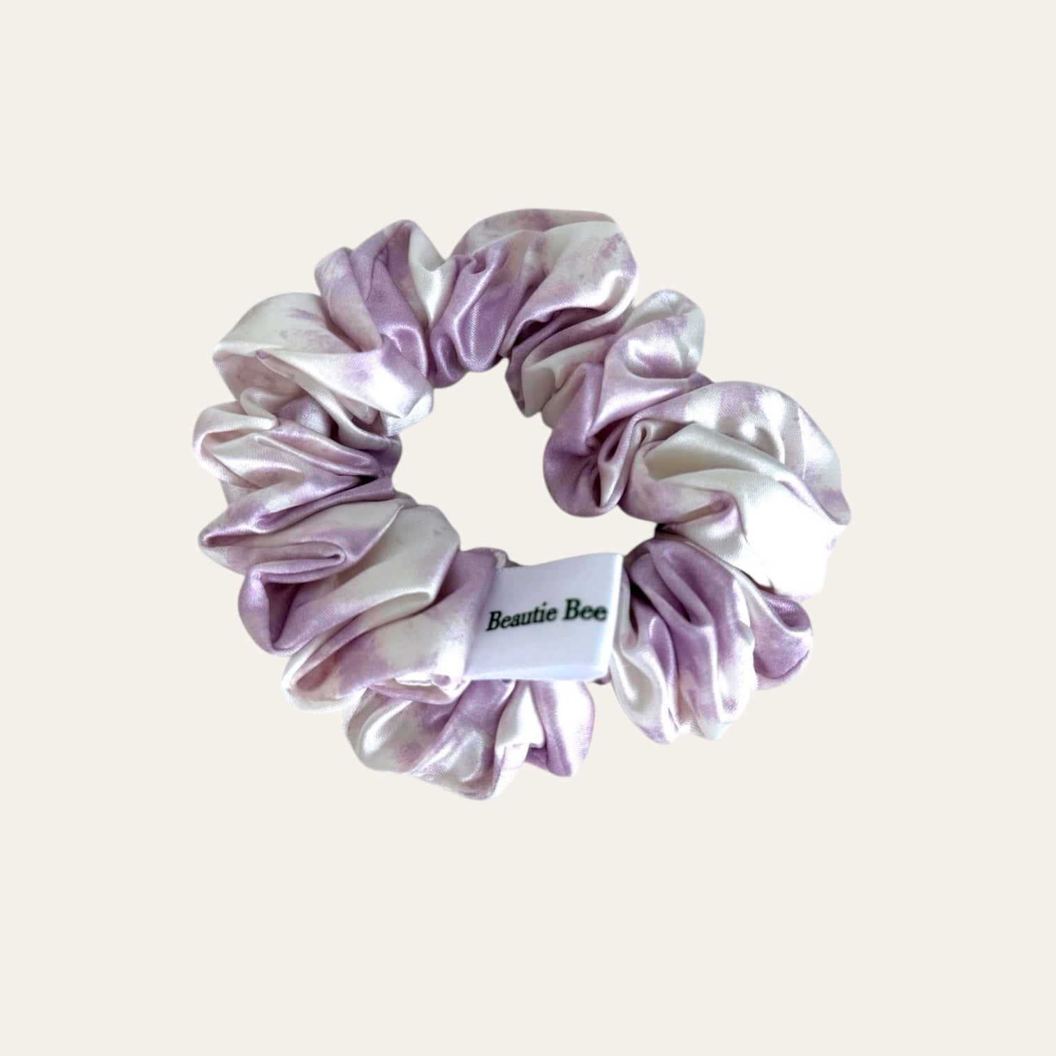 Hodvábna gumička large - marble violet