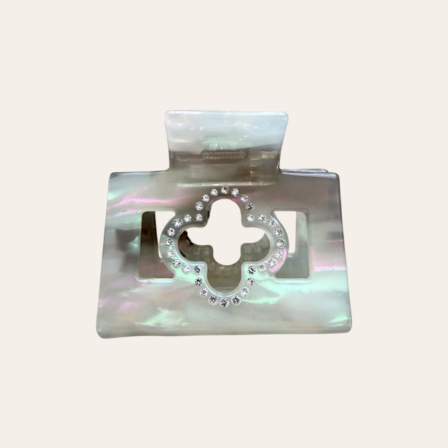 BEE klip Clover - dark pearl