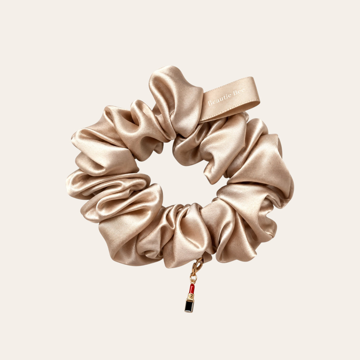 Hodvábna gumička Charm L - Lipstick 💄