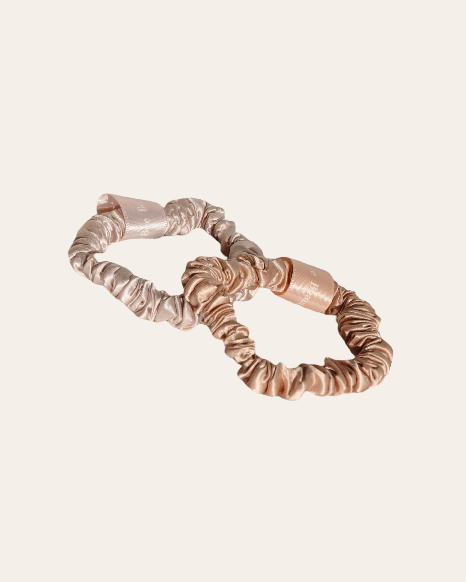 Silk Scrunchies Rose Duo Pack