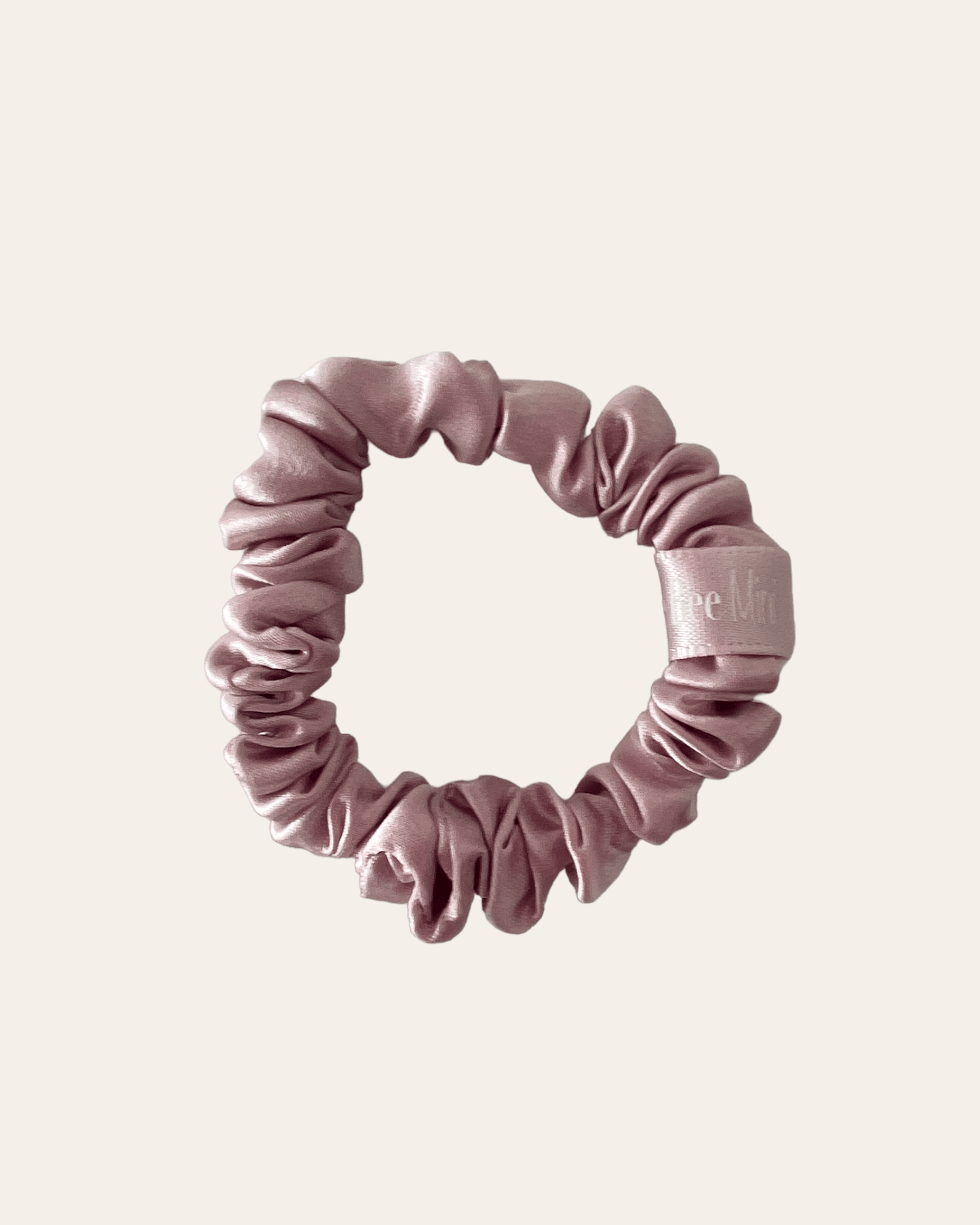 Silk Scrunchie Beautie Bee MINI - Pink