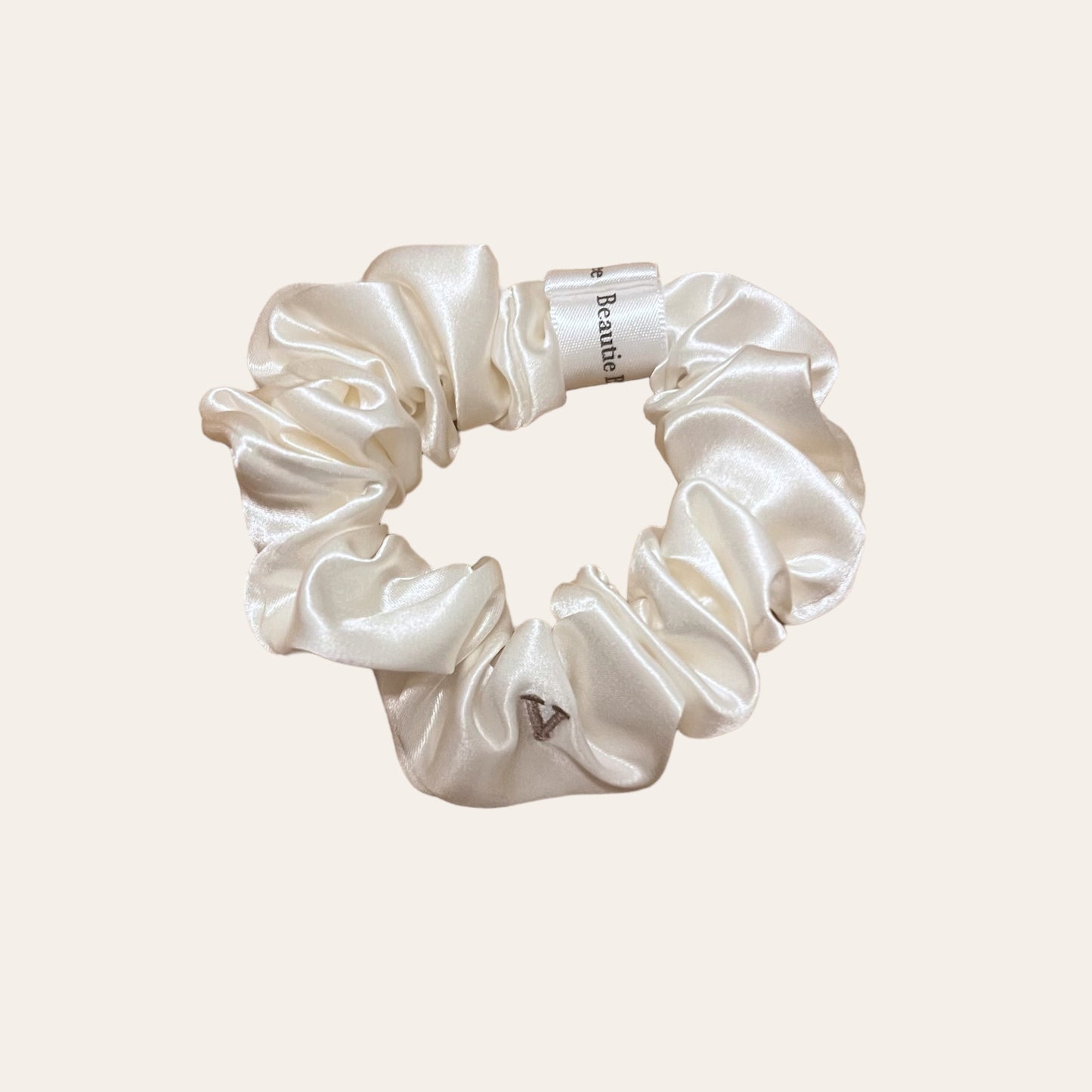 Silk Scrunchie - V -