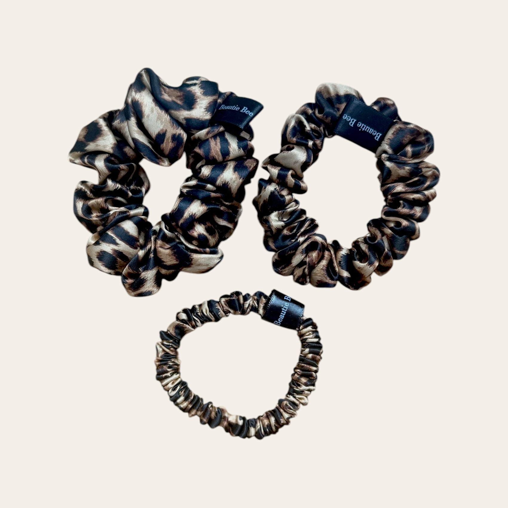 Trio Set - Leopard Hnedá