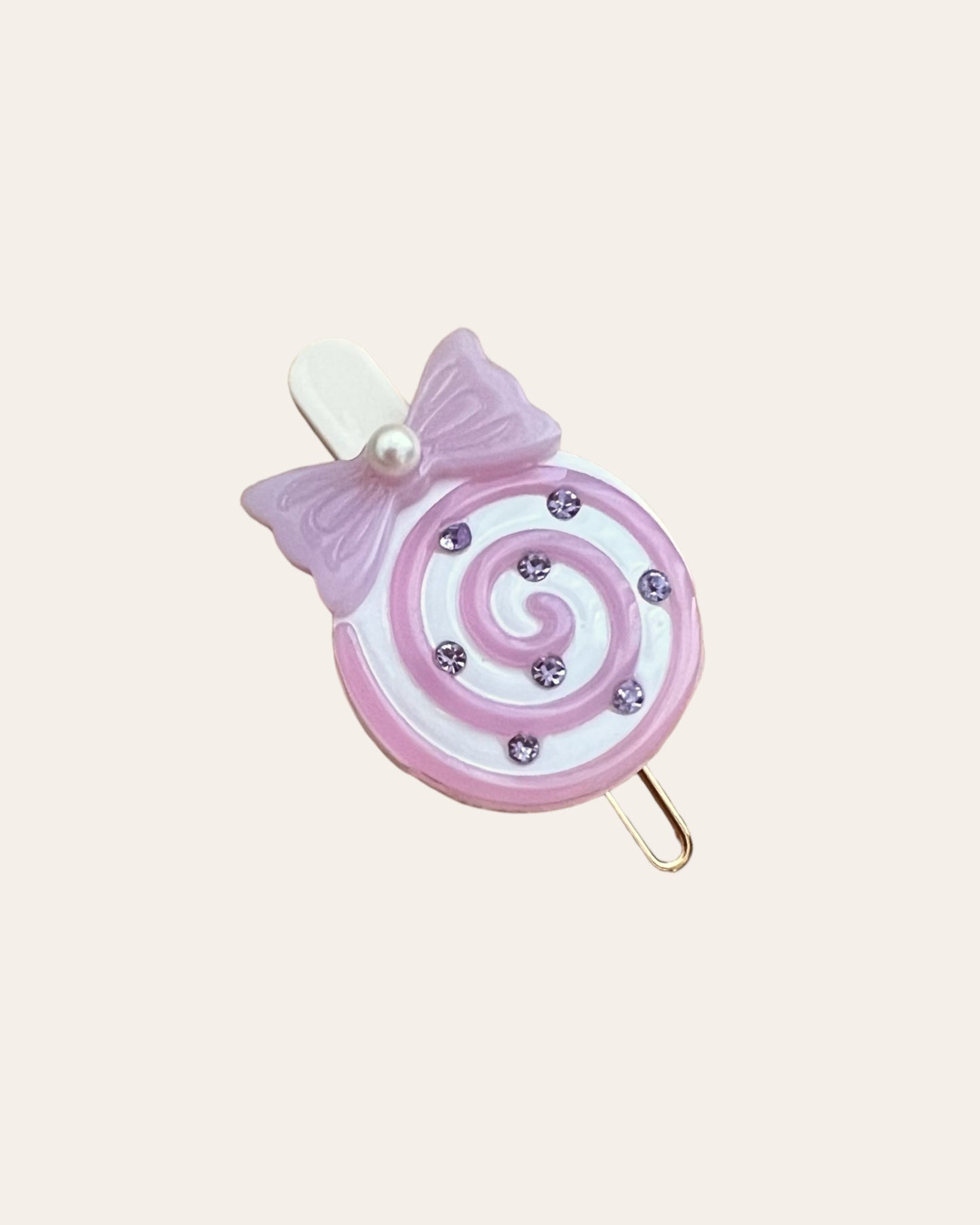 Children's hair clip - Lollipop