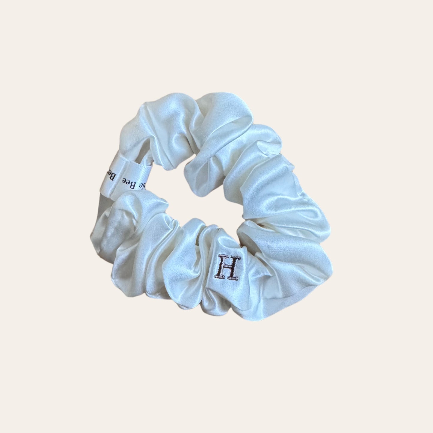 Silk Scrunchie - H -