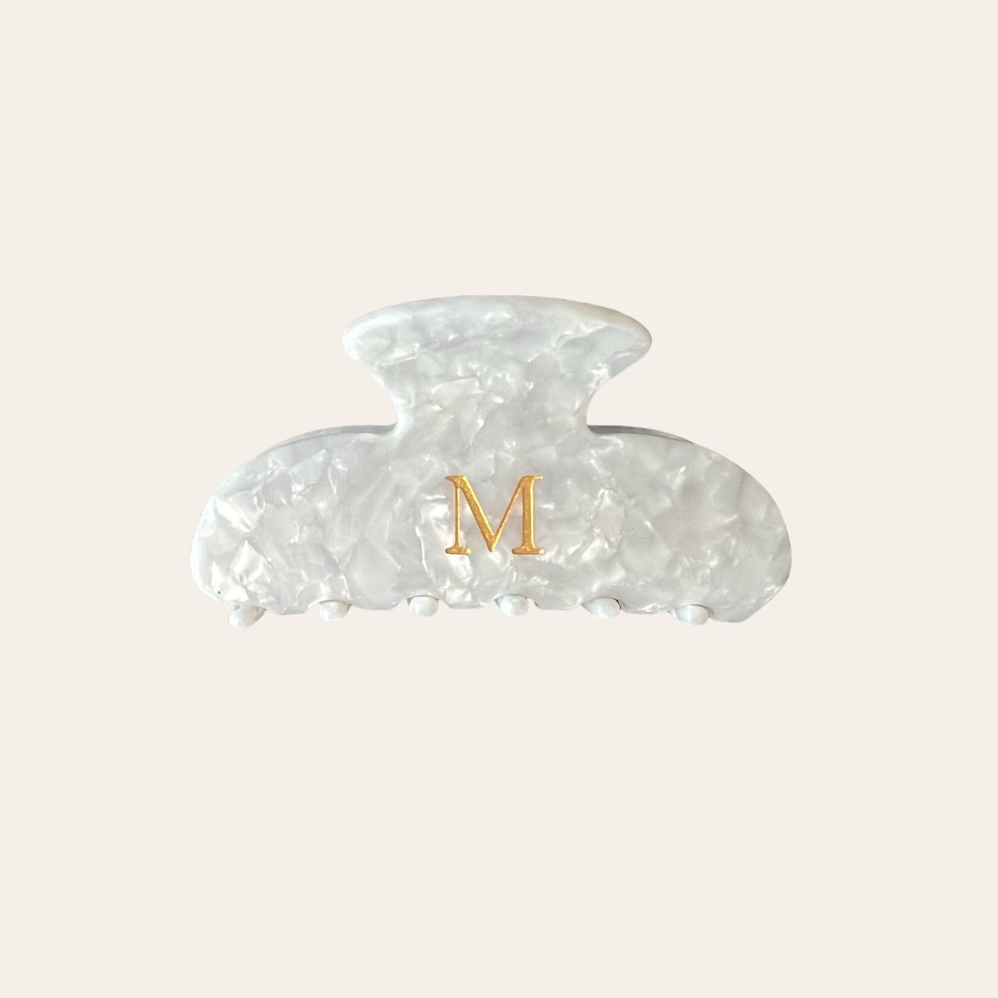 Letter Bee Hair Clip | M|