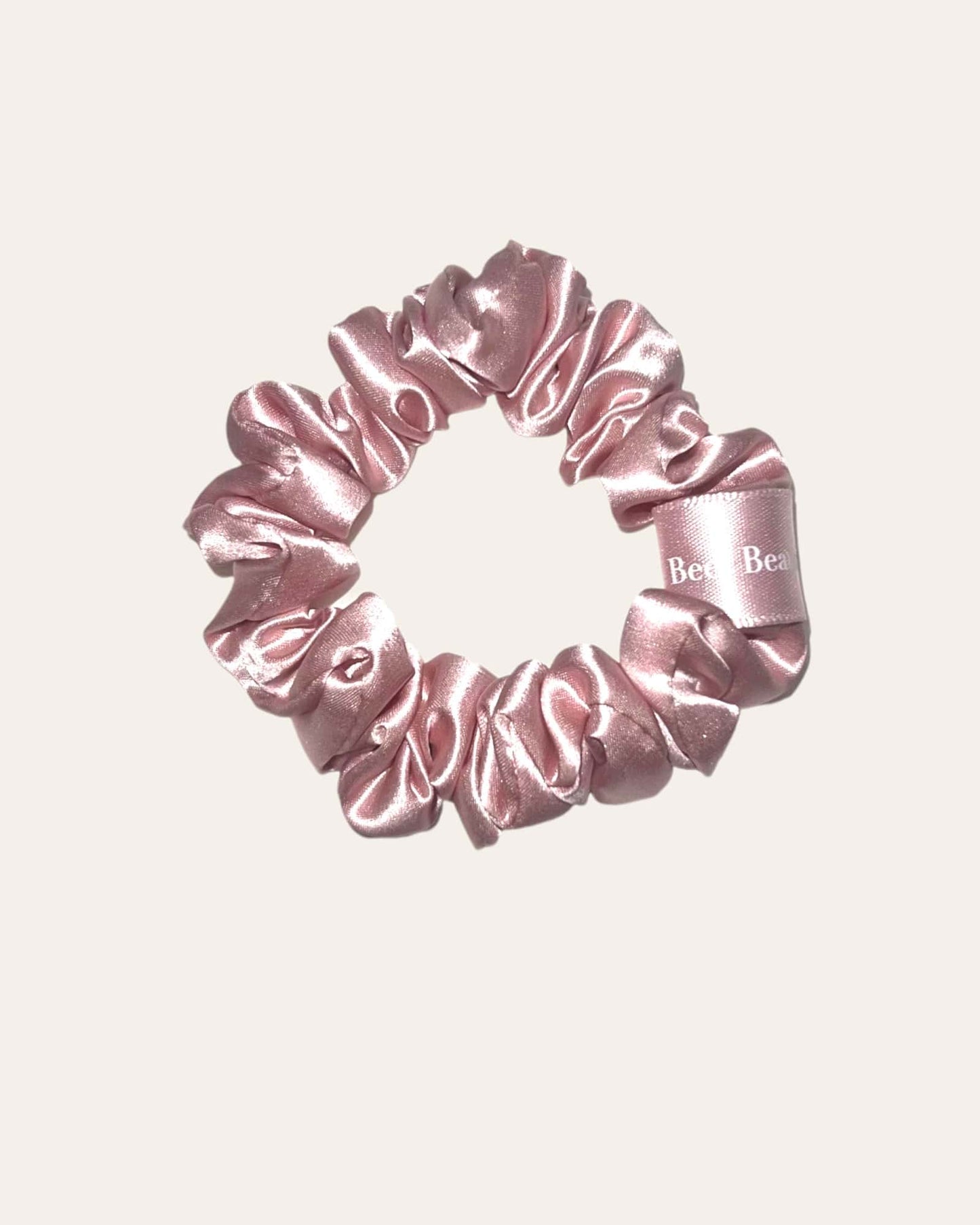 Silk scrunchie medium - Pink