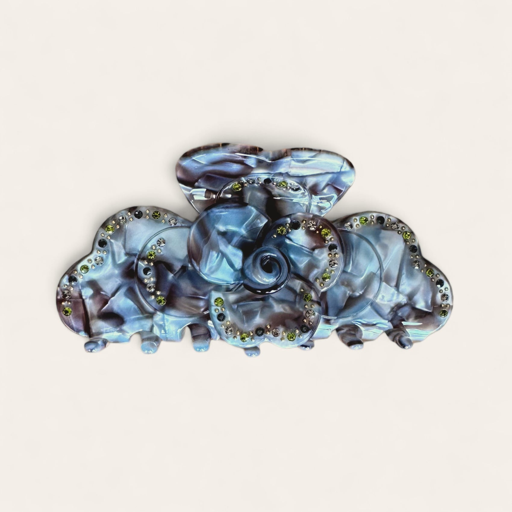 Hair clip ROSIE - dark pearl